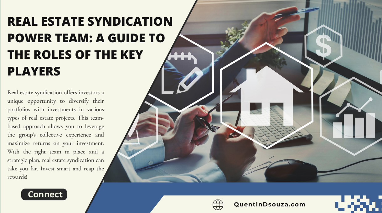 Real Estate Joint Venture Power Team A Guide to the Roles of the Key